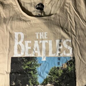 The Beatles Beige Graphic Tee